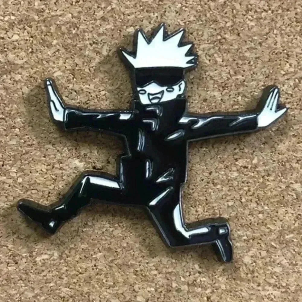 Infinite Meme Power: Jujutsu Kaisen Satoru Gojo Enamel Pin
